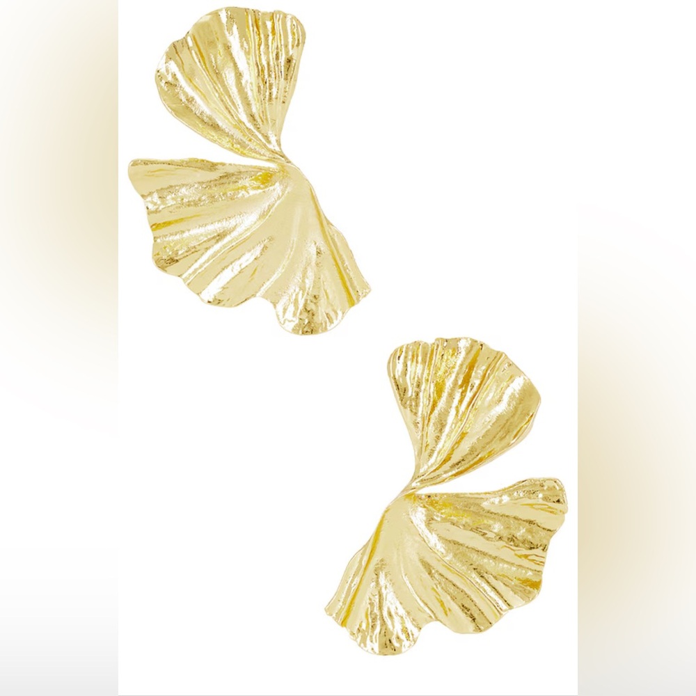 NWT REVOLVE Lovers and Friends Eve Earrings in Gold